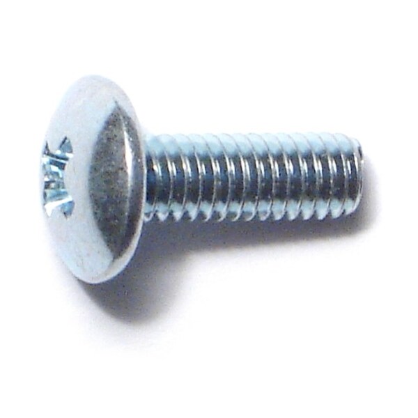 Midwest Fastener M4-0.70 x 12 mm Phillips Truss Machine Screw, Zinc Plated Steel, 50 PK 51595 - main